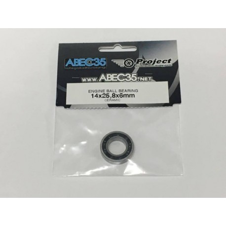16800-9C ABEC35 CUSCINETTO MOTORE POSTERIORE 14x25.8x6 mm CERAMICA