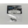 Cuscinetto 5x11x4 acciaio + Rubber kit 4pz
