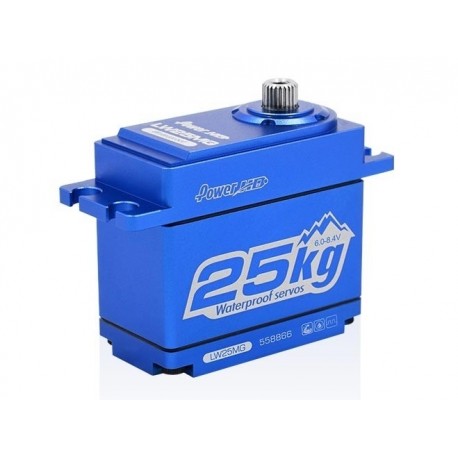 Power HD LW-25MG metal gear crawler servo