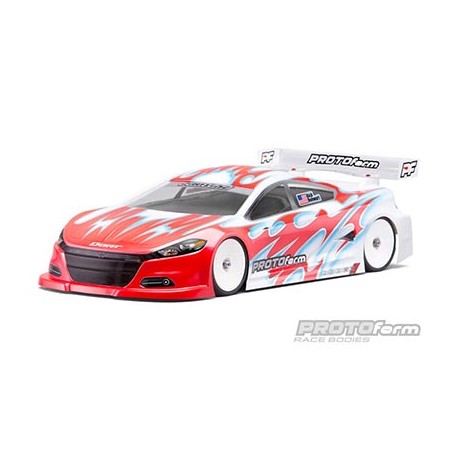 Carrozzeria DART 2014 Dodge Dart Regular Weight Clear Body 1/10 190mm TC1541-30
