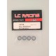 Kit cuscinetti 8x12x3,5 per EMB 1/14