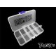 10 Case Hardware Storage Boxes (13 x 7 x 2.3 cm)