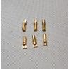 Connettore motori gold 3,5mm 3 maschi e 3 femmine (da imbustare)