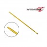 Punta Metrica Per Chiave A Brugola 2,0 X 120mm - Metric alien wrench 2.0x120mm tip only