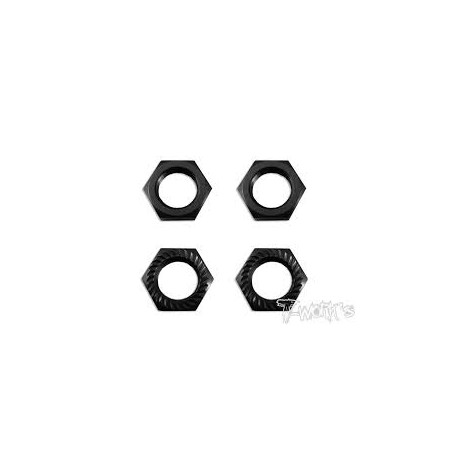 Dado ruota autobloccante P1 nero – Self-locking wheel nut p1 black