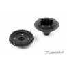 T4 Cassa Diff in composito + pulegge / Composite gear differential case & pulley