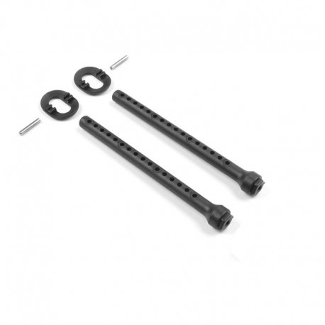 Colonnine anteriori carrozzeria 6mm / Composite front body mount set 6 mm