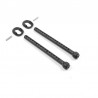 Colonnine anteriori carrozzeria 6mm / Composite front body mount set 6 mm