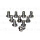 Viti Titanio Bombata 3X6 / 3x6mm hex socket button head titanium screws