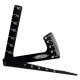 Calibro Camber 3 in 1 nero per tutte le auto da strada 1/8 & 1/10 - 3 in 1 camber gauge black fo all 1/8 & 1/10 on roads cars