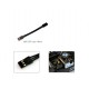 Connettore ESC nero maschio maschio 80mm - Black suit ESC connector Male – Male 80mm