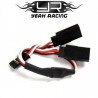 Prolunga a Y 15 cm con connettore Futaba/KO PROPO (attacco nuovo) – 15cm Y extension leads with futaba / KO PROPO (new plug) co