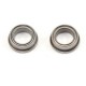 Set 2pz cuscinetti a sfere flangiato 1/4x3/8x1/2 - Ball bearing flanged 1/4x3/8x1/8 (2)