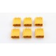 Prese XT60 – 6 maschi - XT60 connectors (6male) 6pz