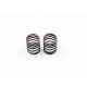 Molle Corte Wrc Pink Progressive / Force - 2,9 lb. Short shock absorber springs D. 1,4mm - fucsia for STX7