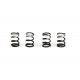 Molle Anteriori Ride 3,31 N/Mm Silver / F1 Big Bore Front Spring (Silver) 4 pz for F One 2017