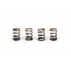 Molle Anteriori Ride 2,76 N/Mm Gold / F1 Big Bore Front Spring (Gold) 4 pz for F One 2017