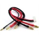 Cavetto x caricabatterie LiPo 7.4 2S con con presa bilanciatore 23.5mm 14AWG / Balance cable for LiPo battery charger 2S car pa
