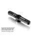 Squadretta servo da 25 denti HUDY in metallo doppia M3 – V2 / Alu trottle servo horn futaba savox 2hole 25T V2