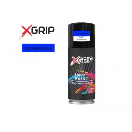 Vernice Spray per Lexan col. Fluo Dark Blue 150mlX-GRIP