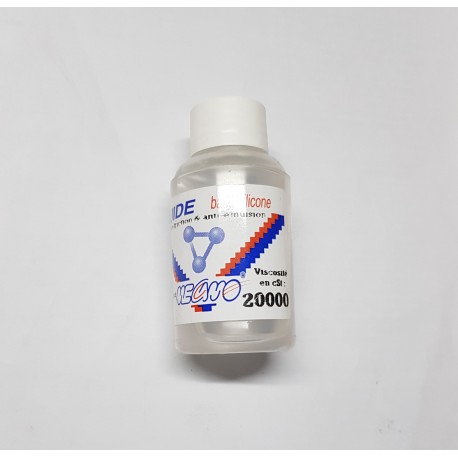 Fluide Base silicone anti-friction & ann-emulsion cSt 20000 50ml