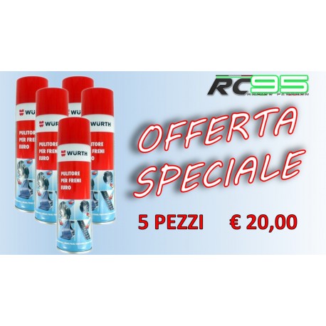 Pulitore per freni euro 500ml
