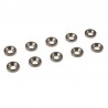 Rondelle svasate alluminio 8mm per viti M3 Gun metal (10pz)