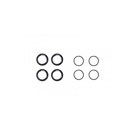 shock adjusting nut alu o-rings (4)x20