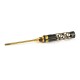 AM-430141-BG Flat Head Screwdriver 4.0 X 100mm Black Golden (AM-430141-BG)
