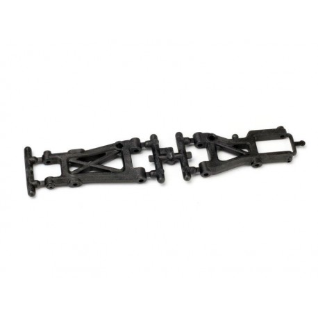HB RACING SUSPENSION ARM SET (TYPE A/F32.5mm/R39.5mm)
