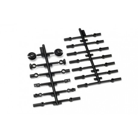 HB RACING SHOCK/SWAY BAR/BALL END PARTS