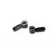 HB RACING STEERING ARM (BLACK/2pcs)