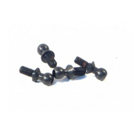 HB RACING BALL STUD 4.3x10.3mm (2mm SOCKET/4pcs)