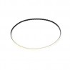 S3M-351-3 mm white rubber belt