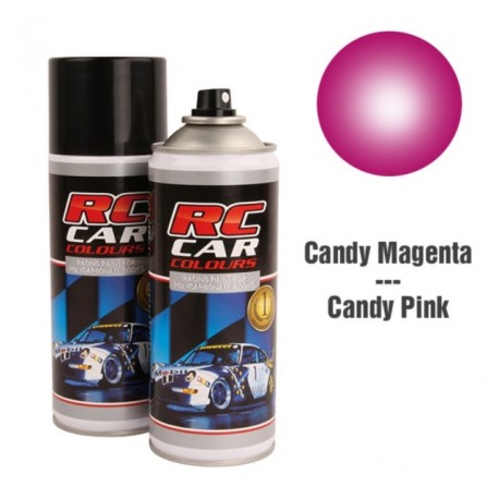 Vernice Spray per Lexan col ICE CANDY MAGENTA150mlRC Car