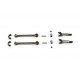 CVD axle set steel/alu (2) 4-X (SER401699)